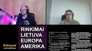 Karalius ir Lintrovert - Pokalbis apie rinkimus, karą, Lietuvos, Europos ir Amerikos ateitį 😎