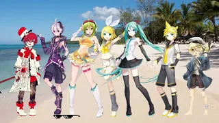 [Talkloid] beach day with the gang!