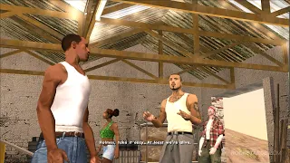 CJ got robbed by Claude Speed - GTA San Andreas