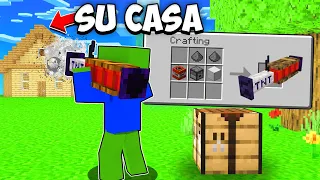 USÉ SUPER HERRAMIETAS de TNT para TROLLEAR a mi AMIGO en MINECRAFT