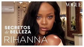 Rihanna comparte sus trucos de maquillaje para lograr un look de verano