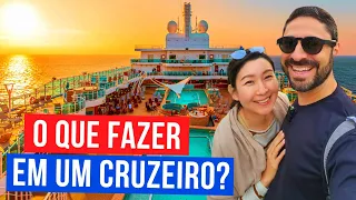 O QUE FAZER DENTRO DE CRUZEIRO DE LUXO DA PRINCESS CRUISES? Atividades, Atrações, Diamond Princess