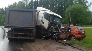 Смертельная авария на трассе. Украина в Калужской области