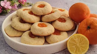 Irresistible stuffed lemon cookies recipe🍋:A Sweet surprise:Melt in your mouth