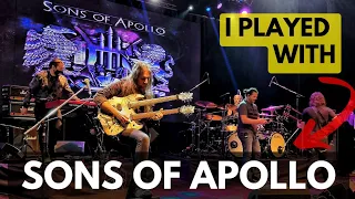 I played "Goodbye Divinity" with Sons of Apollo - Nahuel Ramos on keyboards - Buenos Aires 2022