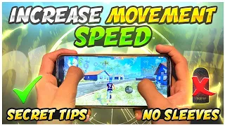 How To Increase Movement Speed In Free Fire 🔥| Raistar Secret Movement Trick | Fast Finger Movement👽