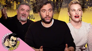 Josh Radnor, Saul Rubinek & Kate Mulvany Interview for Hunters