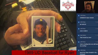 1989 Upper Deck Ken Griffey Jr Rookie pulled LIVE on 6/13/2020!