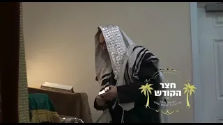 כ״ק אדמו״ר מסאטמאר שליט״א ביי תפילת שחרית ביומא דהילולא פון כ״ק בעל ישמח משה זי״ע