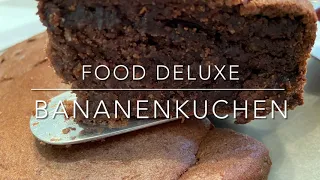 Wenn Sie reife, braune Bananen haben, machen Sie diesen Schoko - Bananenkuchen (ohne Zucker)