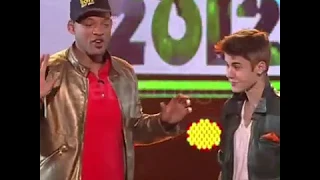 Justin Bieber and willsmith