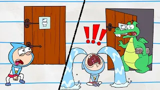 Bathroom Drama! | Boy & Dragon