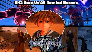 [KH3 Mods] KH2 Sora With Drive Forms VS All KH3 Remind Bosses (Critical Mode)