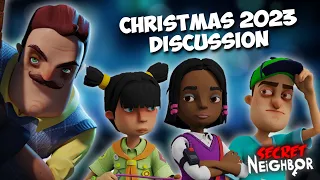 Leader & Scout discuss the Christmas Update | Secret Neighbor 2023 (Feat. Mr Peterson & Nicky)