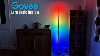 Govee Lyra Basic RGBICW Smart Corner Floor Lamp, Setup & Review