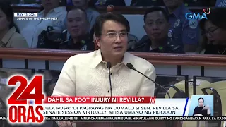 Dela Rosa: 'Di pagpayag na dumalo si Sen. Revilla sa Senate session virtually, mitsa... | 24 Oras