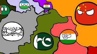 History of Pakistan countryballs