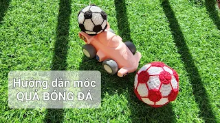 #10 HƯỚNG DẪN MÓC QUẢ BÓNG ĐÁ | How to crochet a ball | @CunnieHandmade