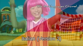 Lazytown Never Say Never Unofficial Multilanguage (7 Languages)