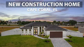North West Cape Coral New Construction Home With Pool