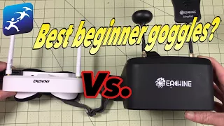 Eachine EV100 vs EV800D Which are the best beginner goggles?