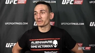 Fight Night Broomfield: Max Holloway Backstage Interview