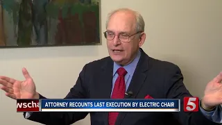 Attorney Recounts Last Execution By Electric Chair