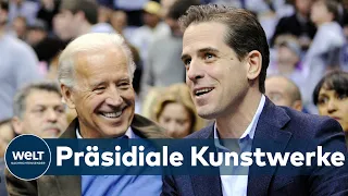 BILDER VON HUNTER BIDEN: Der Sohn vom US-Präsidenten Joe Biden versucht sich in kostspieliger Kunst