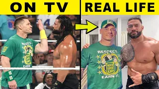 5 WWE Enemies Who Are Friends in Real Life - John Cena & Roman Reigns