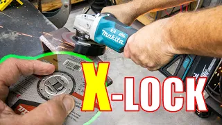 EZ Wheel Changes - Makita XAG26 X Lock Grinder Review [BRUSHLESS]