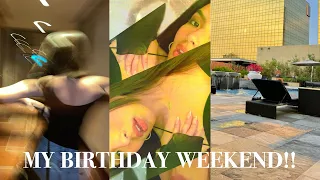 birthday weekend ˚ ༘♡⋆｡˚