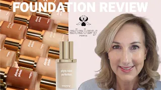 NEW SISLEY PHYTO-TEINT PERFECTION FOUNDATION REVIEW | DEMO | 10 HOUR WEAR TEST on MATURE DRY SKIN