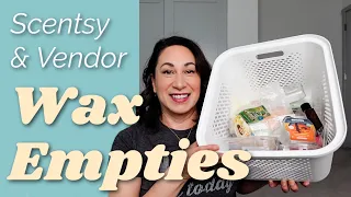 Wax Empties: Scentsy & Vendor (Second half of April)