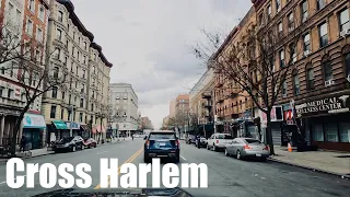 New York City Driving-Cross Harlem via 116th St 01102024 HDR 4K