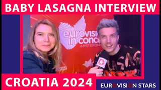 Interview with Baby Lasagna | "Rim tim tagi dim"  Dora 2024  🇭🇷   Croatia Eurovision 2024