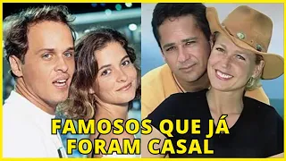 FAMOSOS QUE JÁ FORAM CASAL E VOCÊ NEM IMAGINAVA!