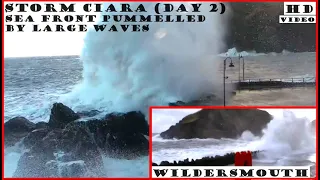 Storm Ciara Hits Ilfracombe Coast Day 2 (Feb 2020)