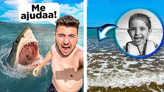 FOMOS NA PRAIA PELA PRIMEIRA VEZ E O PIOR QUASE ACONTECEU!