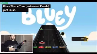 Bluey theme / instrument parade clone hero download in description