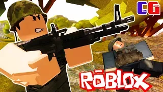 Battlefield в ROBLOX Военные приключения Мульт героя Роблокс на карте Unit 1968 Vietnam