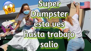 Super Dumpster esta ves hasta trabajo le salio😱😳🇺🇸Me vuelvo LoQuete#NoemyBLaSalvadoreña