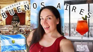 IS THIS REALLY ARGENTINA? 🇦🇷 buenos aires weekend vlog