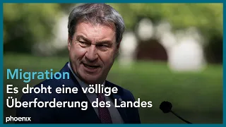 Parteipressekonferenz der CSU mit Markus Söder am 18.09.23