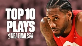 Top 10 plays of the 2019 NBA Finals | Raptors vs. Warriors Highlights