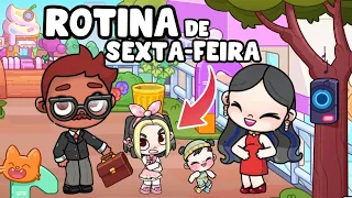 ROTINA DIA DE SEXTA-FEIRA 😃 | AVATAR WORLD ROTINAS E HISTÓRIAS