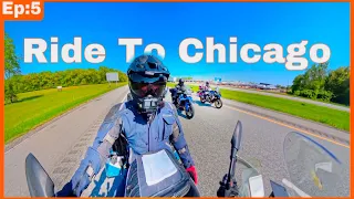 One more rider joined us | The beautiful city of Chicago | Day 5