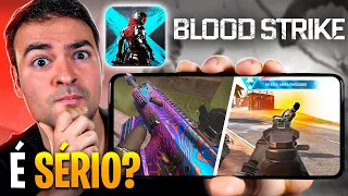 VOCÊS PEDIRAM gameplay do BLOOD STRIKE, é SÉRIO ISSO?! (novo mapa é copia da rebirth island kkk)