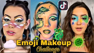 Emoji Makeup Challenge Compilation🐲