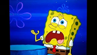 SPONGEBOB CRYING EYES VISION SHOOTS OUT THE SKY / BURST A WATER ON PATRICK (SPONGEBOB CRYING PART 4)