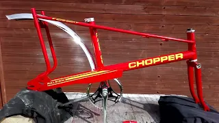 Raleigh chopper mk2 007 Special has gone red hot 🔥.